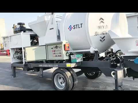 STLTG concrete mixer pump -  Easy and safe to operate!