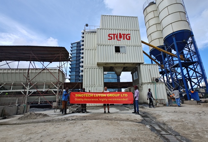 concrete plant on site 2