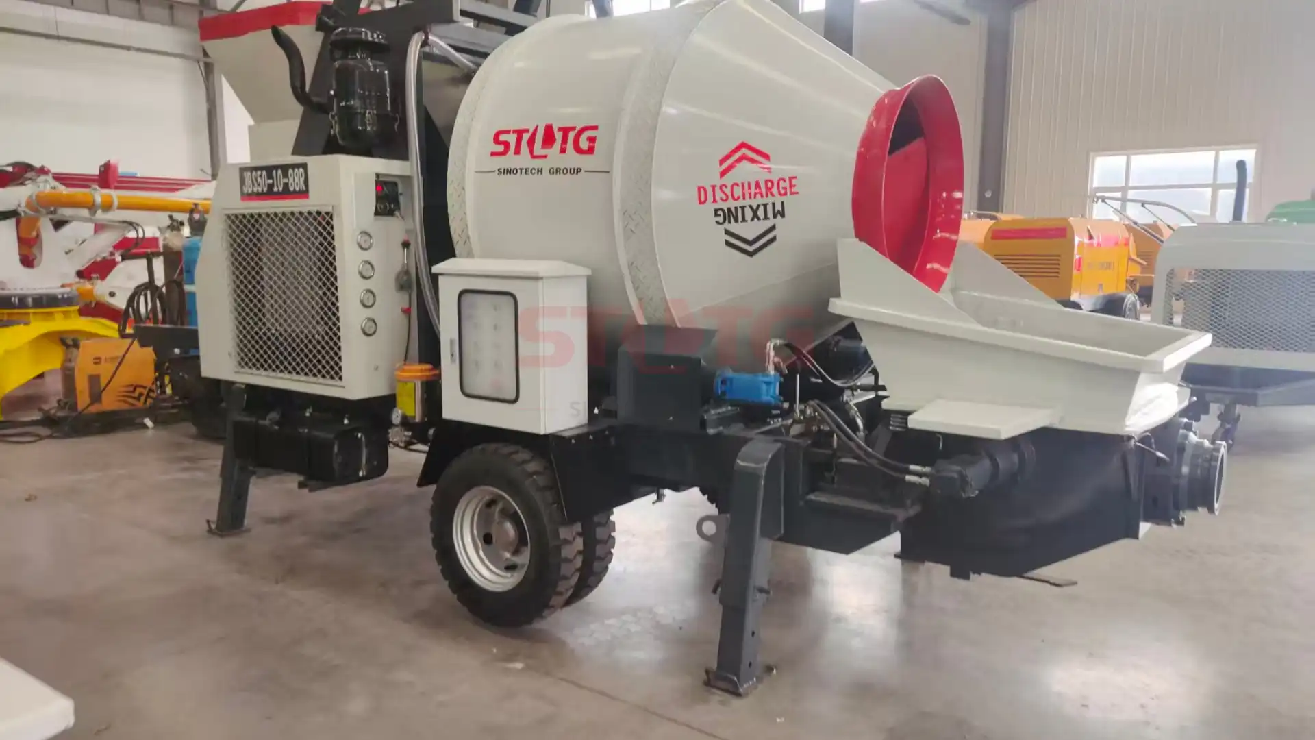 JBS50 Concrete Mixing Pump Delivered to South Africa
