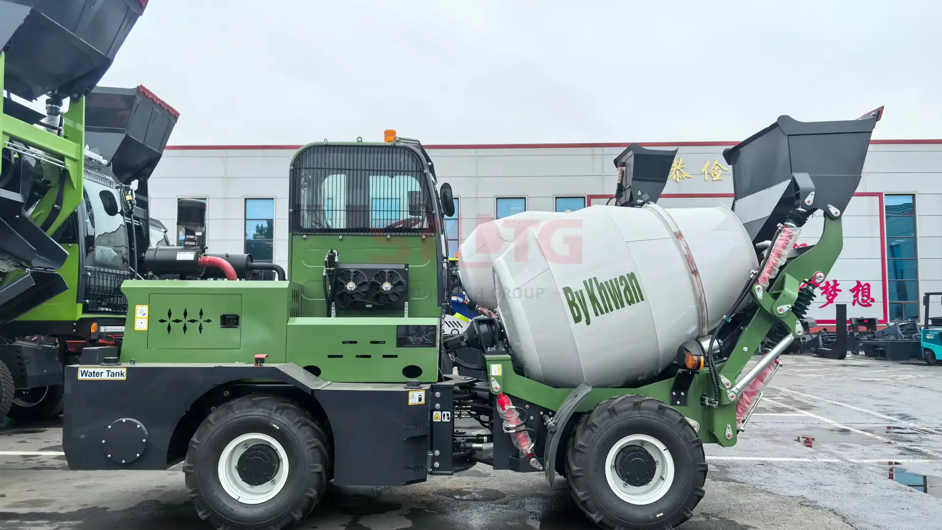1.5m³ Self-Loading Concrete Mixer Delivered to Thailand